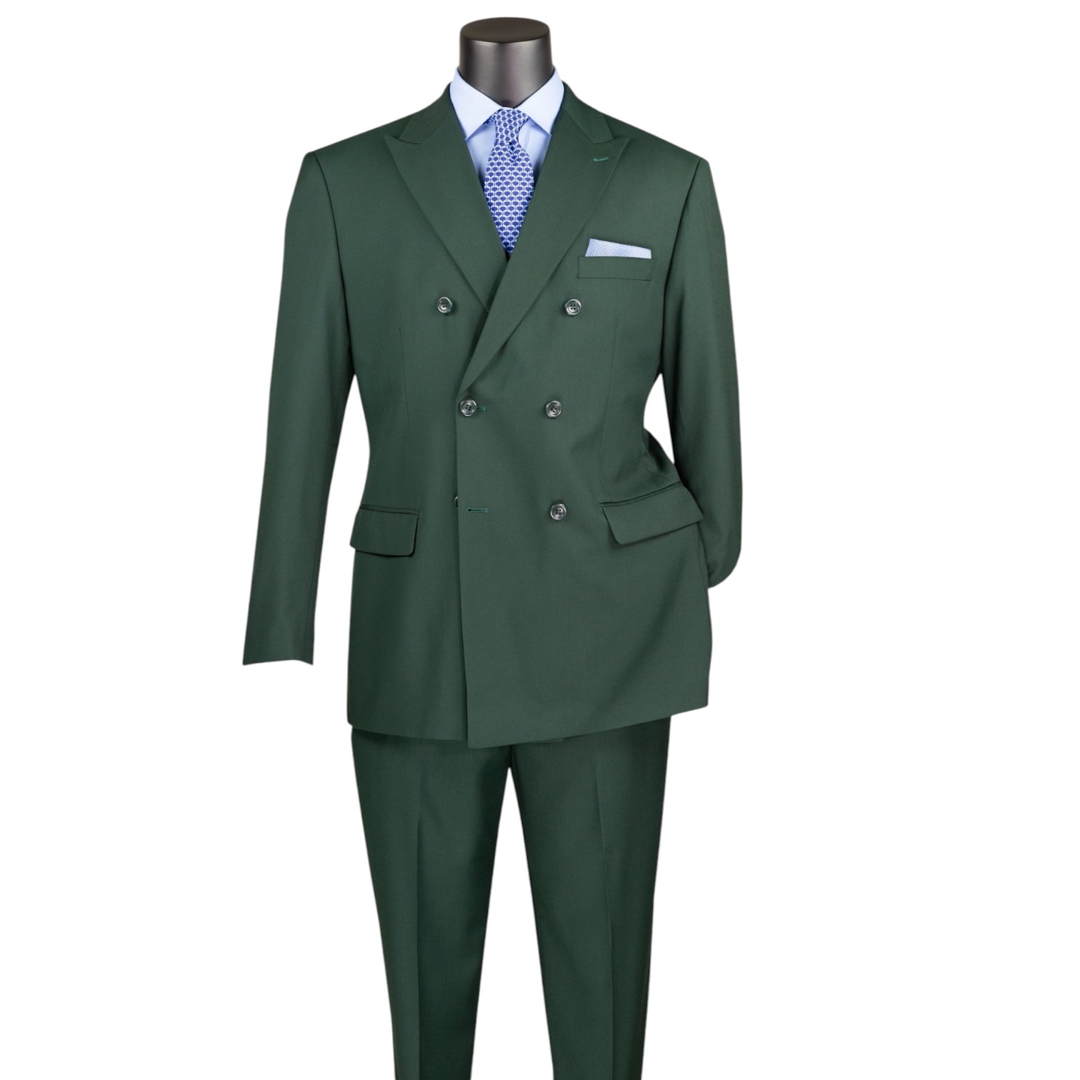 Vinci 2pc. Double Breasted Suit F-DC900